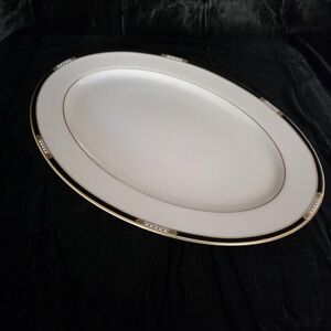 Lenox Presidential Collection Hancock 16" Platter Ivory Gold NEW never used